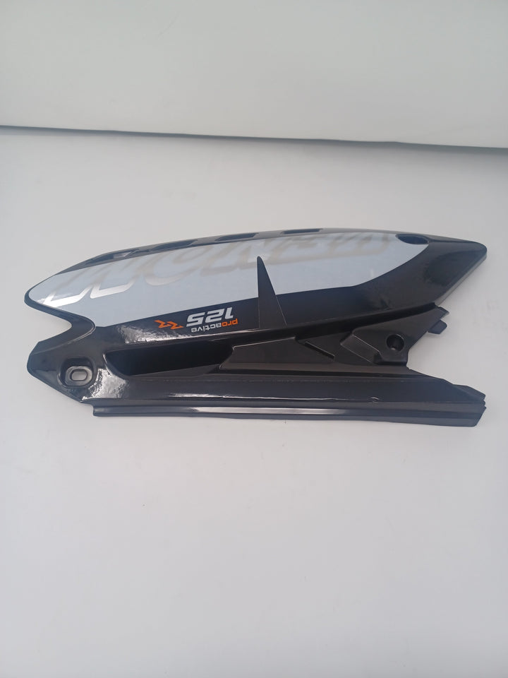 Venom Thunder 125cc Dirt Bike | Left Rear Plastic (301053002001) Black