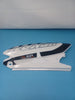 Venom Thunder 125cc Dirt Bike | Left Rear Plastic (301053002001) White