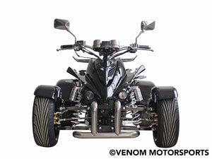 350cc Water-cooled Spy Racing ATV - 6 Speed Manual + Reverse Black