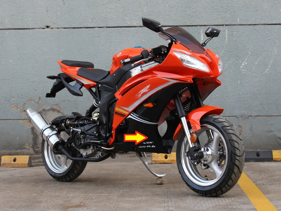 x18 50cc - Lower Right Fairing 03010378