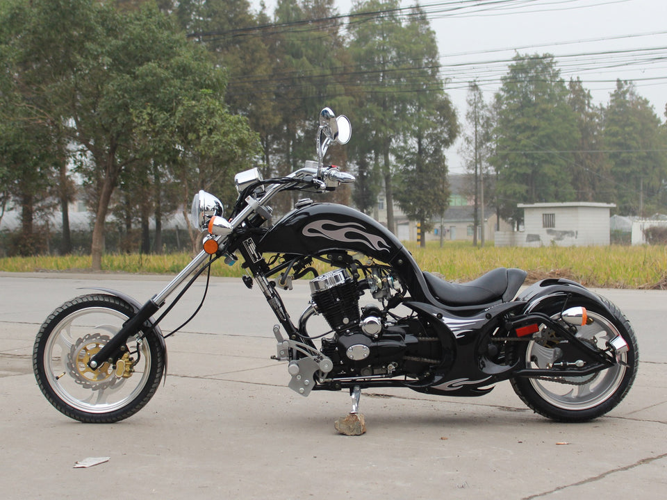 Venom Villain | 250cc Chopper | 5-Speed Black
