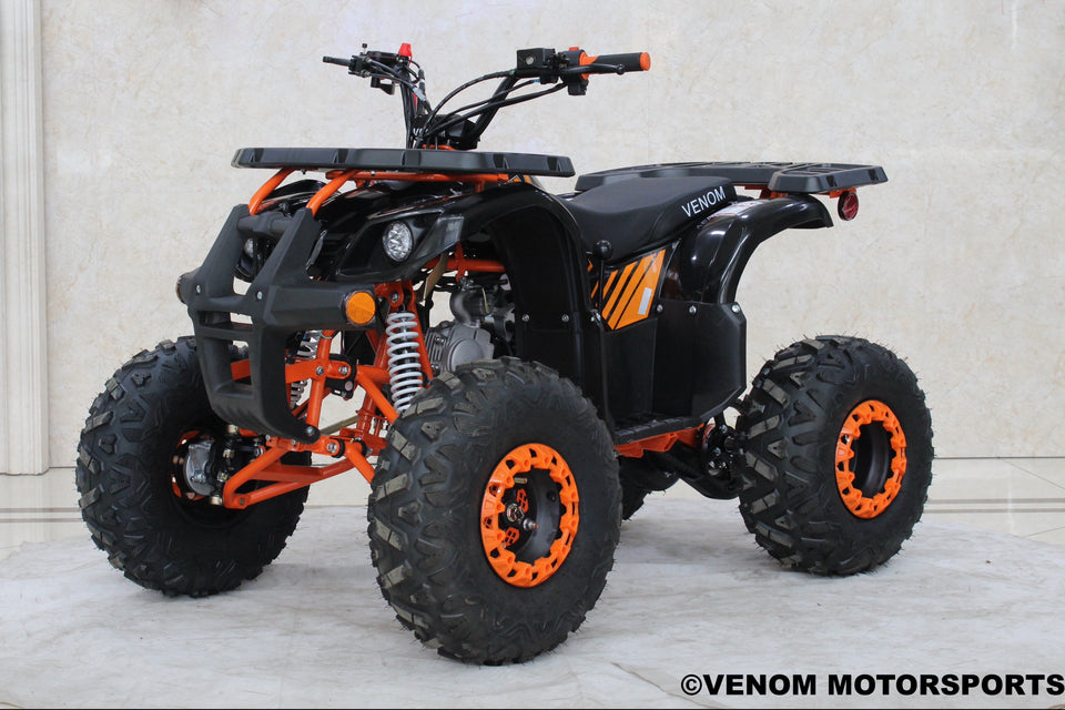 Venom Grizzly 125cc ATV | Automatic Transmission Black
