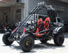 200cc Venom Spider Go-Kart | 2 Seater | Automatic + Reverse Black 1-Year Replacement Parts + 1-Year Engine ($0)