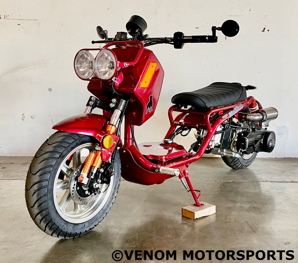 50cc Maddog Scooter | Generation 4 | Automatic Transmission Burgundy