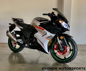 Venom x22R | 250cc Motorcycle | Ninja | 5 Speed Black