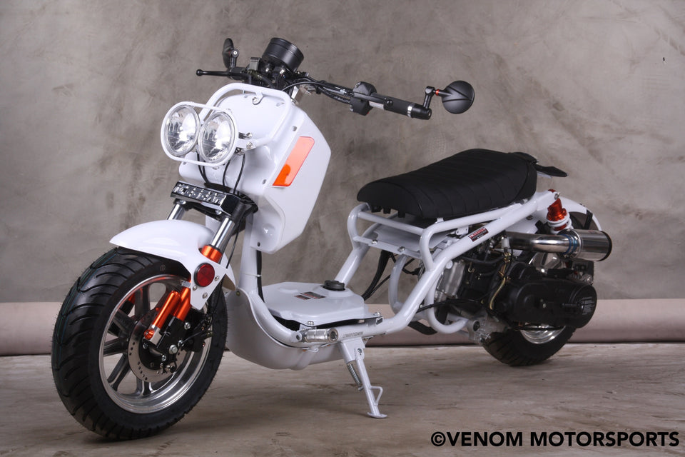50cc Maddog Scooter | Generation 4 | Automatic Transmission White