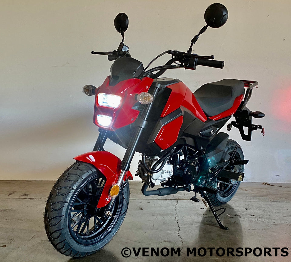 Venom Vader | Generation 2 | 125cc Motorcycle | 4-Speed RED