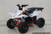 2020 Venom Mini Madix 110cc ATV | Automatic Transmission + Reverse White