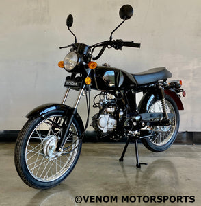 Venom Bobber | 125cc Chopper | 4 Speed Black