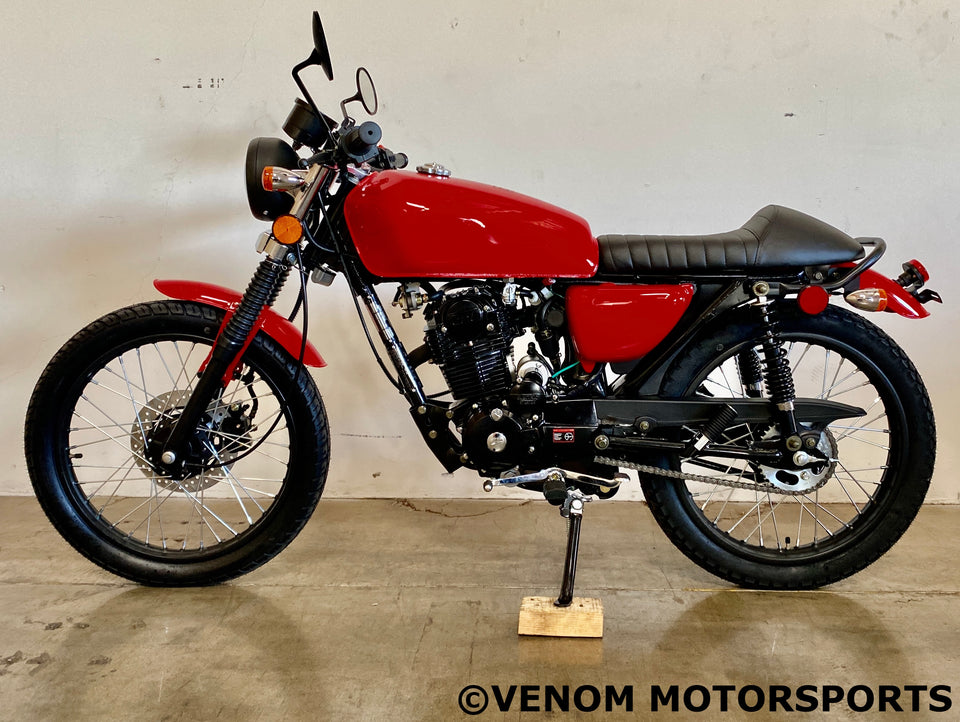 Venom Sportster 250cc Chopper | 5 Speed Red