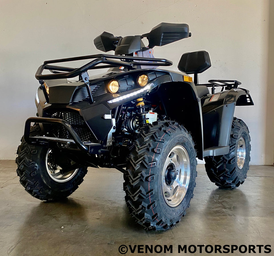 Predator 300cc ATV 4x4 | Full-Size Adult ATV | Automatic Transmission Black