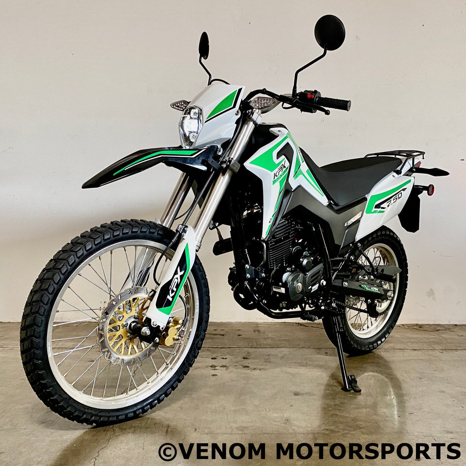 Lifan KPX 250 | 250cc Dual Sport Motorcycle | Fuel Injected | 6 Speed Green