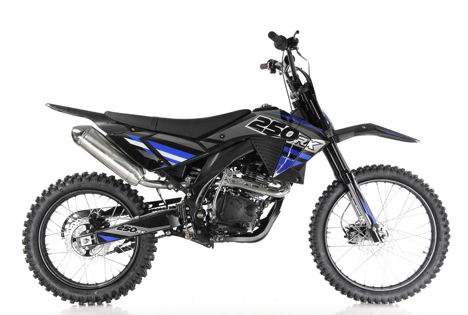 Venom 250cc Dirt Bike | Motocross | 5 Speed | Off Road Black