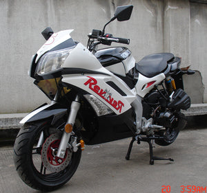 Venom X18RS | 150cc Motorcycle | Automatic Transmission White Black