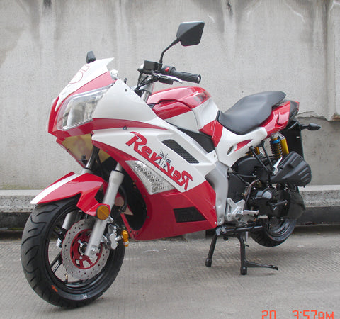 Venom X18RS | 150cc Motorcycle | Automatic Transmission Red White