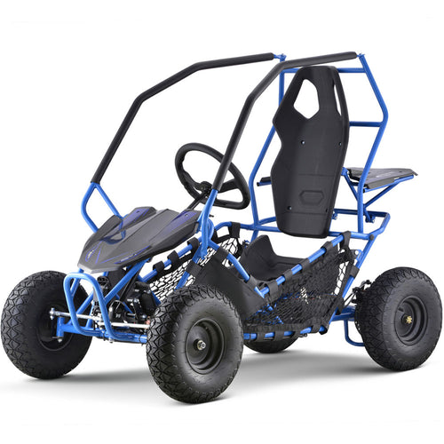 Venom Maverick 1000W Go Kart | Brushless | Rear Shaft Drive | 36V Blue