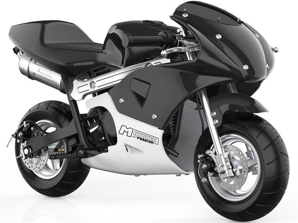 Venom Phantom | 49cc Pocket Bike | Automatic Black
