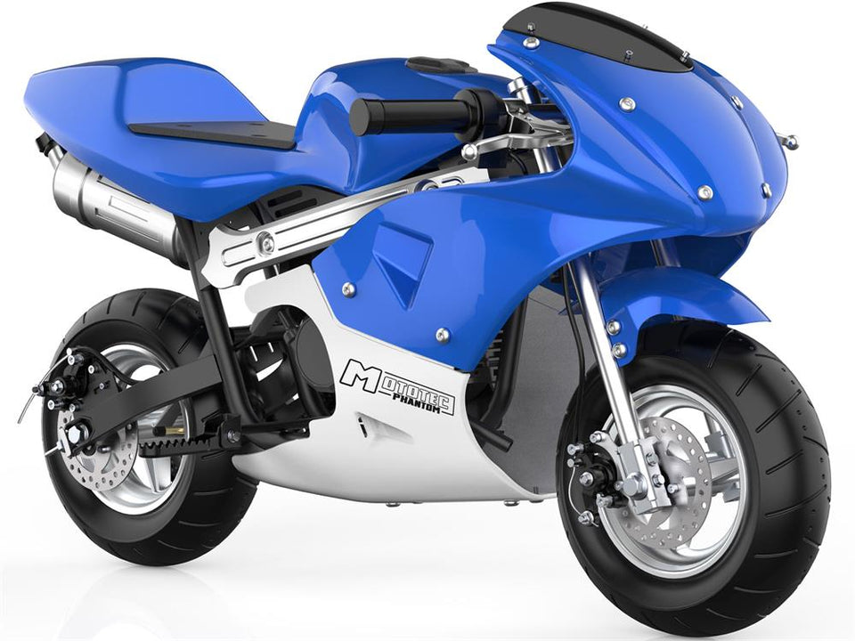 Venom Phantom | 49cc Pocket Bike | Automatic Blue
