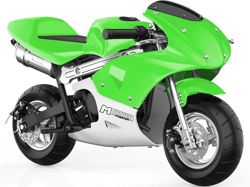 Venom Phantom | 49cc Pocket Bike | Automatic Green