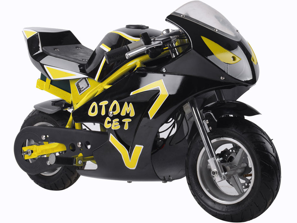Venom 500W Electric Mini Pocket Bike 36V Yellow