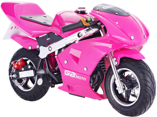 40cc Mini Pocket Bike 4 Stroke - M5 Pink 6 months Replacement Parts Warranty ($0)