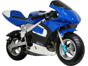 Venom 33cc 2-Stroke Premium Pocket Bike - M3 Blue