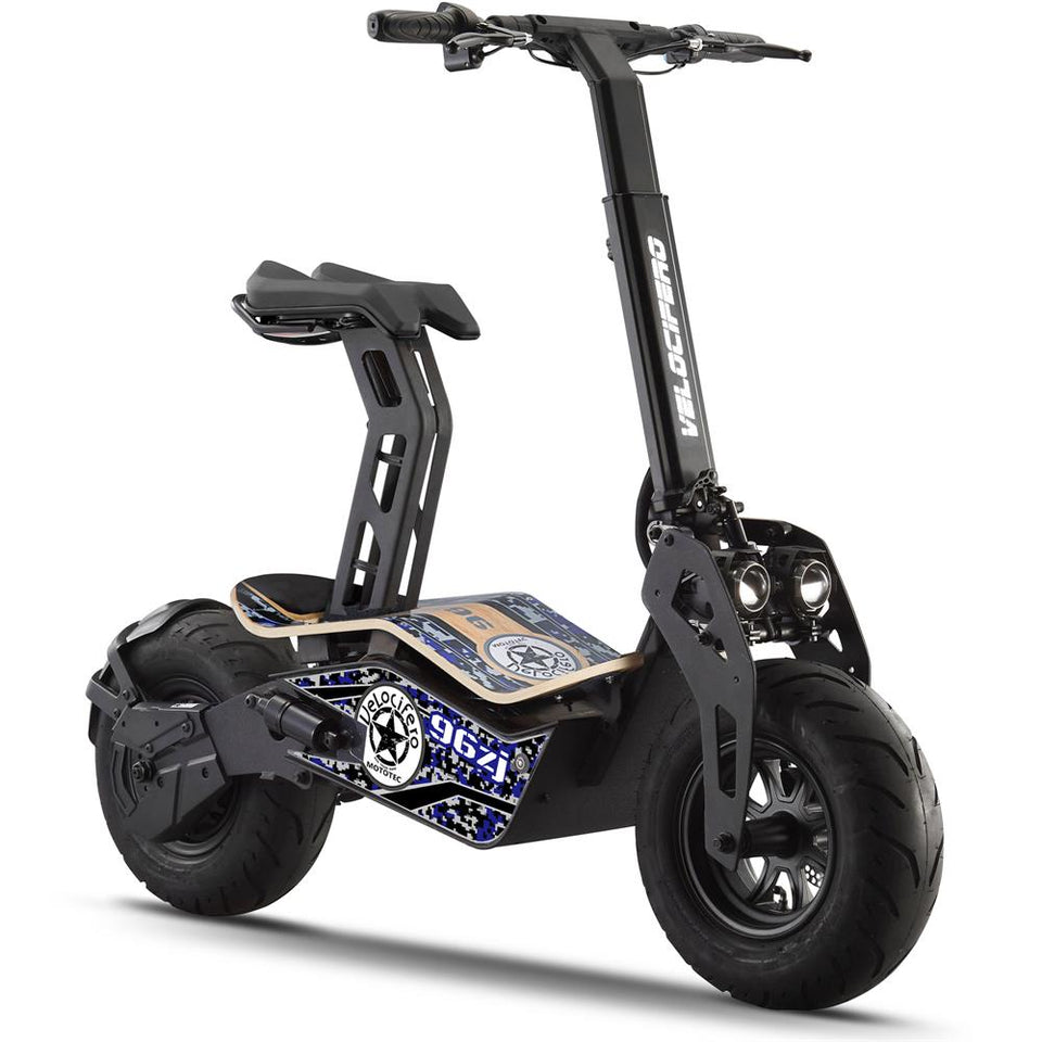 Velocifero 1600 Watts Mad Electric Scooter - 48 Volts