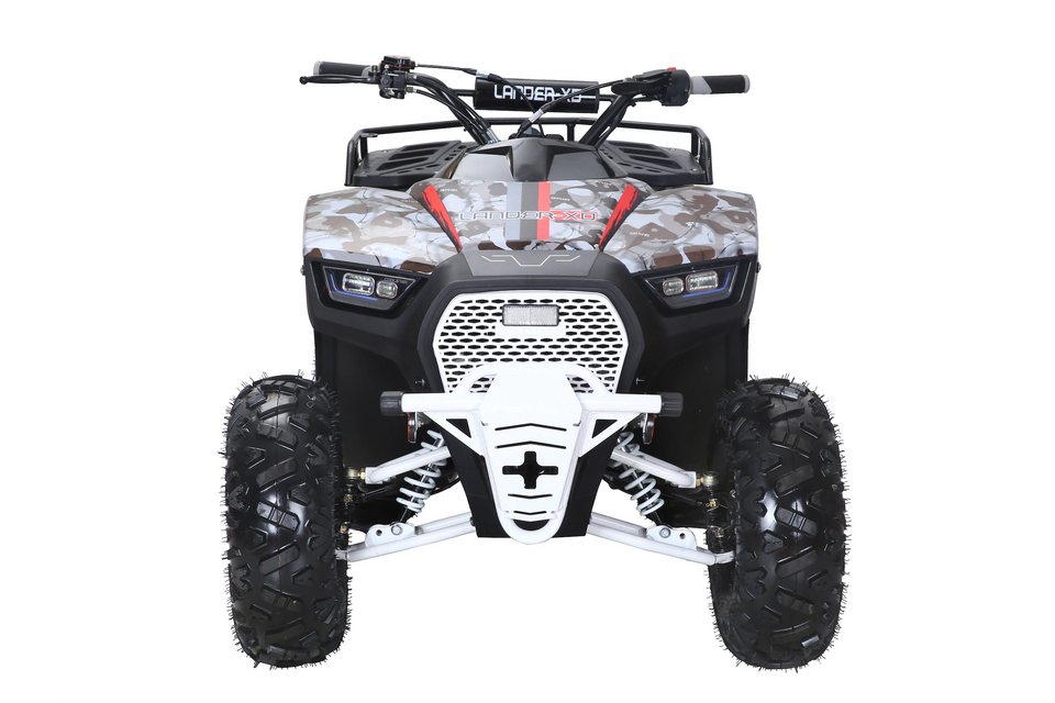 Venom Lander 125cc ATV | Fully Automatic + Reverse | XD-125UF Army Black
