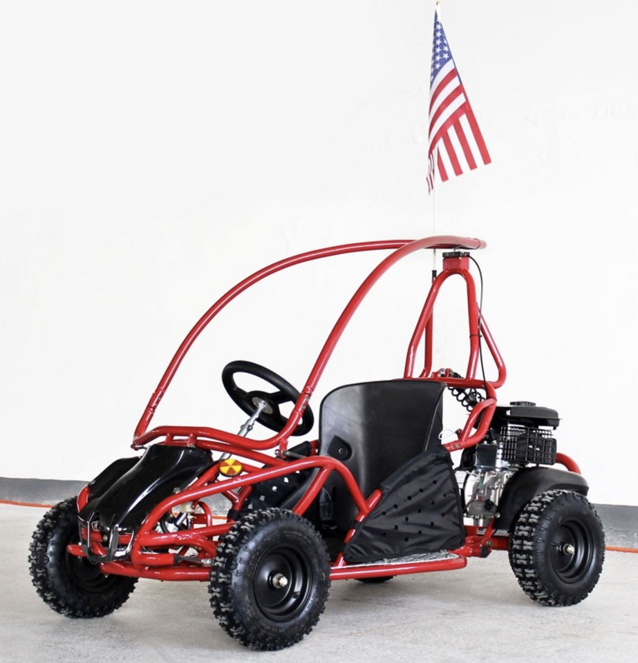 Venom Kids Speed Racer | 80cc Go Kart | Automatic Red
