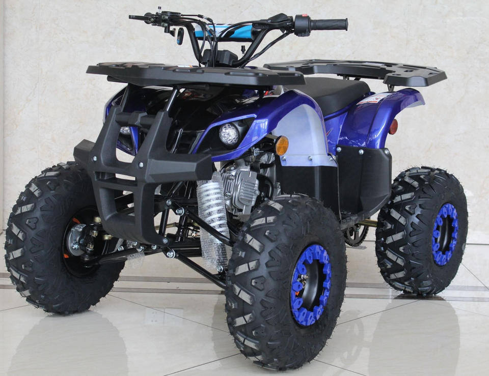 2022 Venom Grizzly 125cc ATV | Automatic Transmission Blue