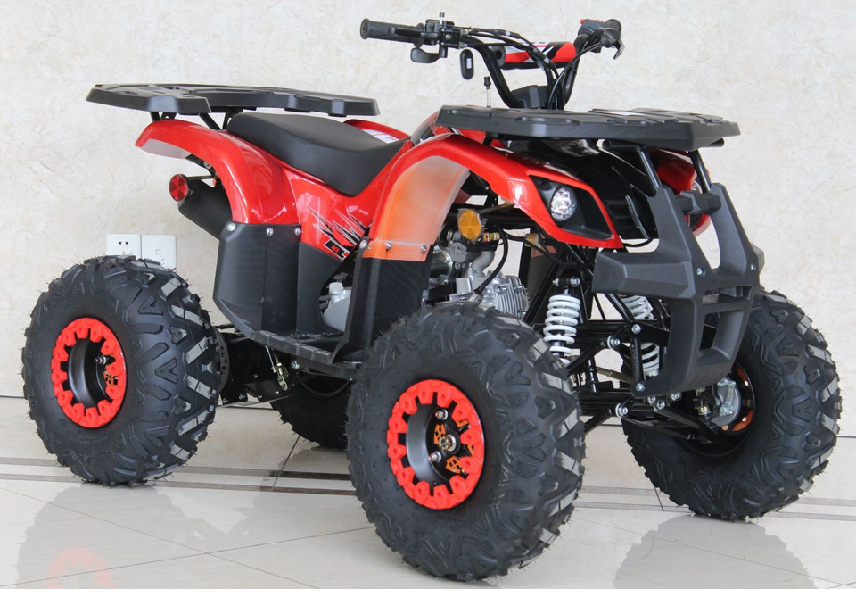 2022 Venom Grizzly 125cc ATV | Automatic Transmission Red