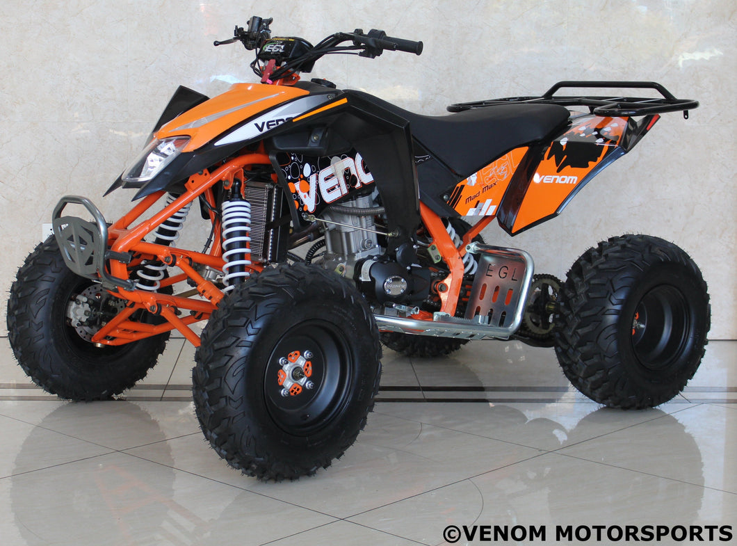 Venom Mad Max 250cc | Adult ATV | 4-Speed Manual + Reverse Black