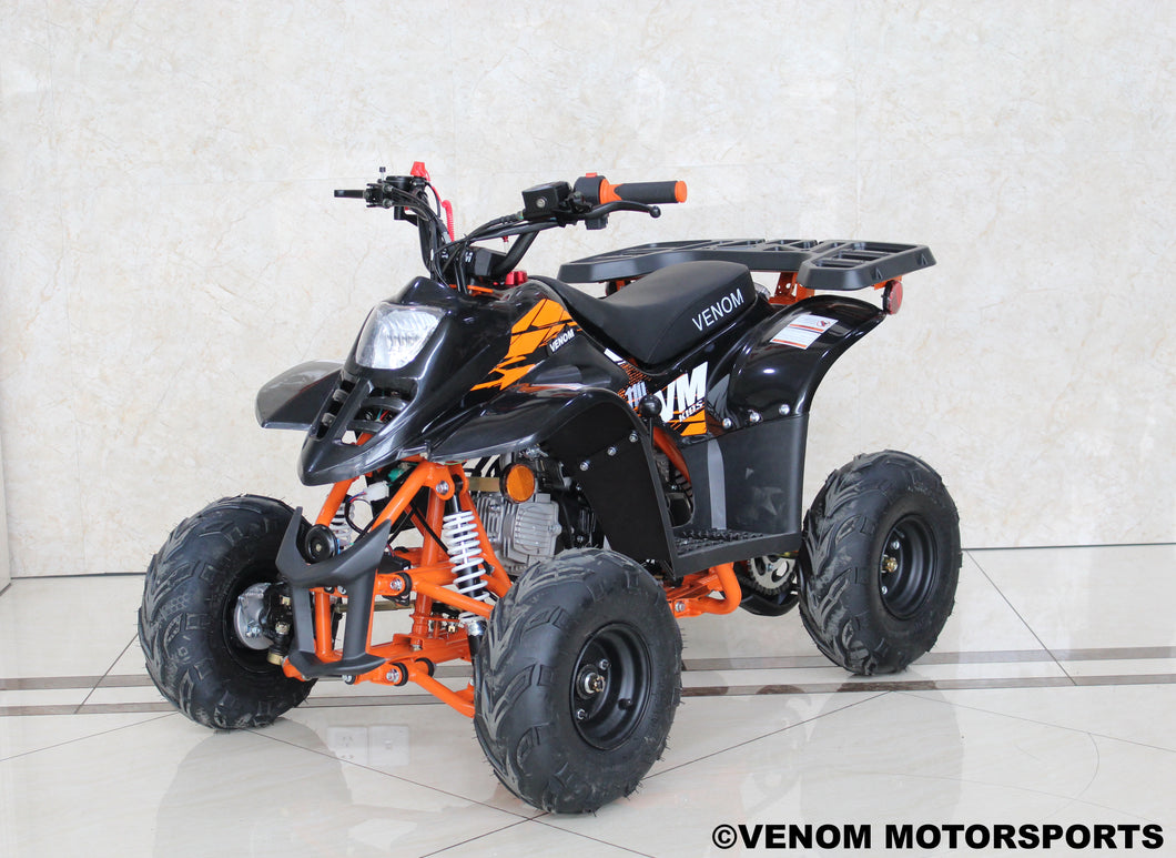 2020 Venom Mini Madix 110cc ATV | Automatic Transmission + Reverse Black