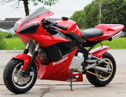 110cc Venom x7 Super Pocket Bike - Predator Red