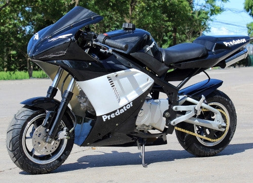 110cc Venom x7 Super Pocket Bike - Predator Black