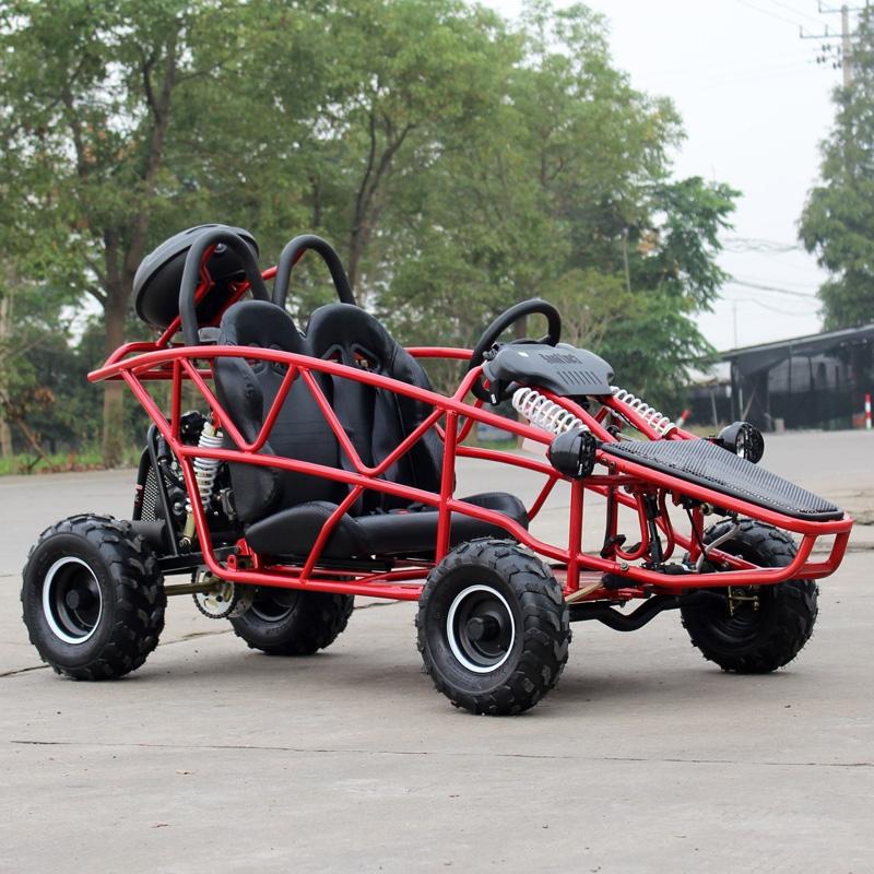 110cc Venom Arrow-Head Go-Kart - Automatic Red 1-Year Parts Replacement Warranty (+$89)