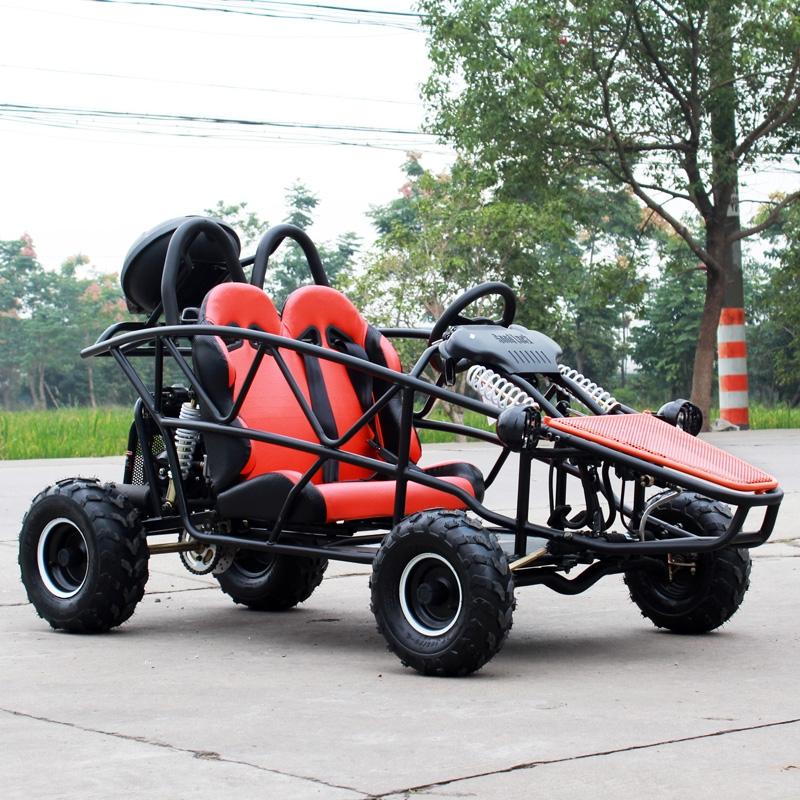 110cc Venom Arrow-Head Go-Kart - Automatic Black 1-Year Parts Replacement Warranty (+$89)