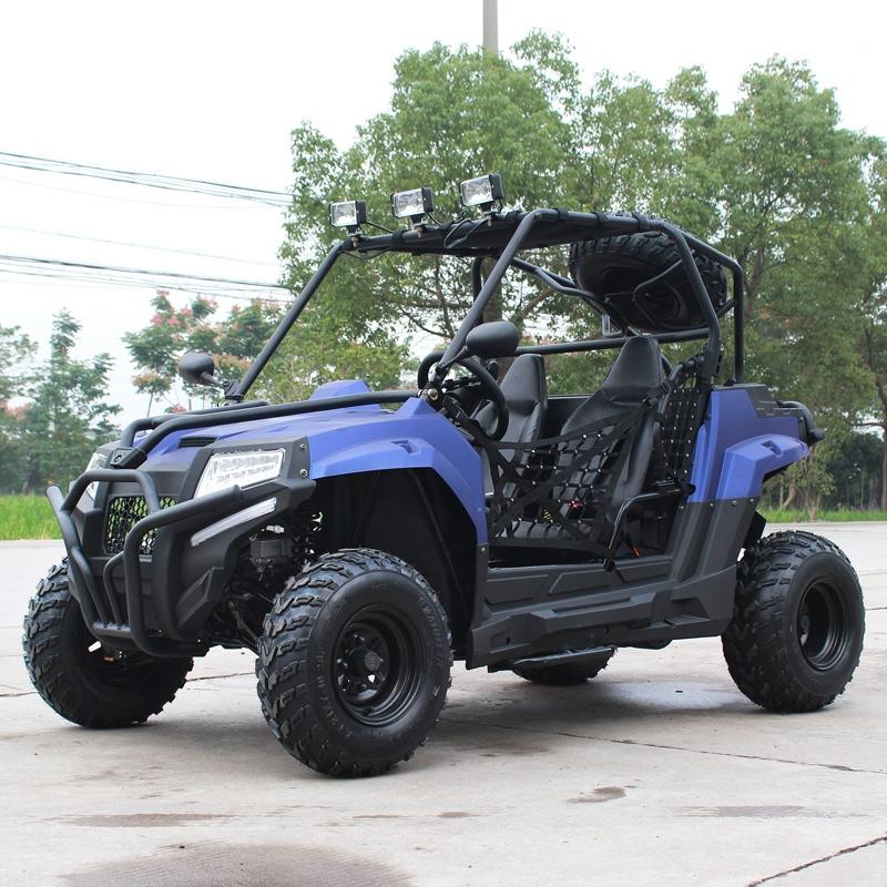 Venom Armored UTV | 2-Seater | 200cc | Automatic + Reverse Blue