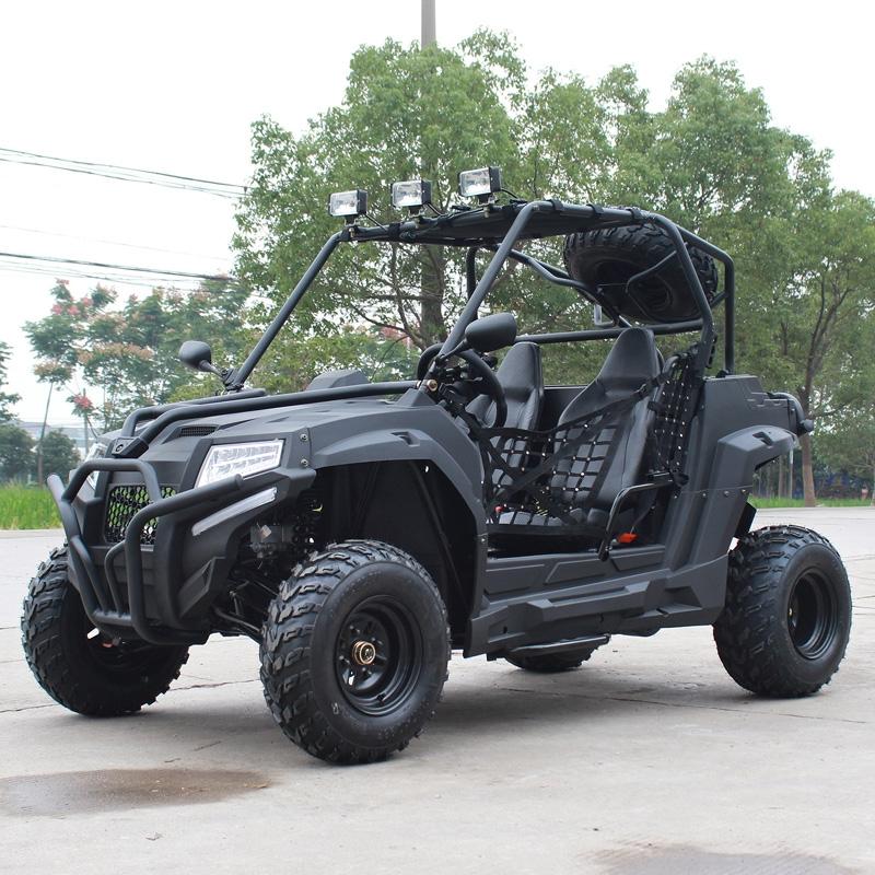 Venom Armored UTV | 2-Seater | 200cc | Automatic + Reverse Black