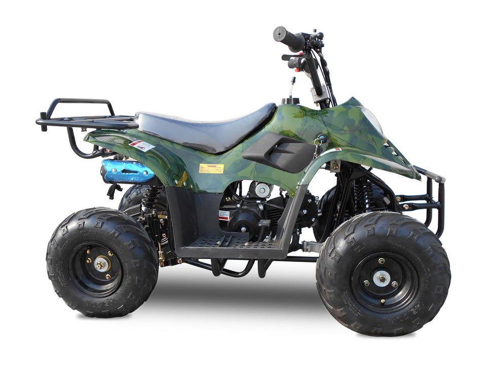 Rex 110cc ATV | 4-Stroke Automatic Transmission Camo Green