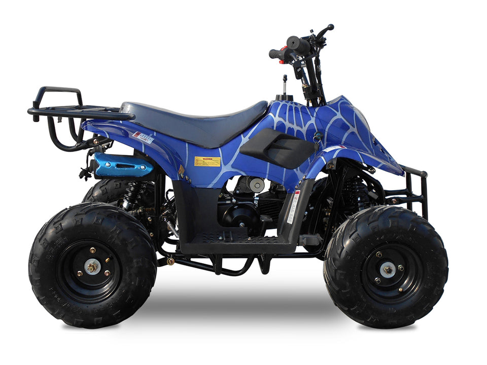 Rex 110cc ATV | 4-Stroke Automatic Transmission Spider Blue