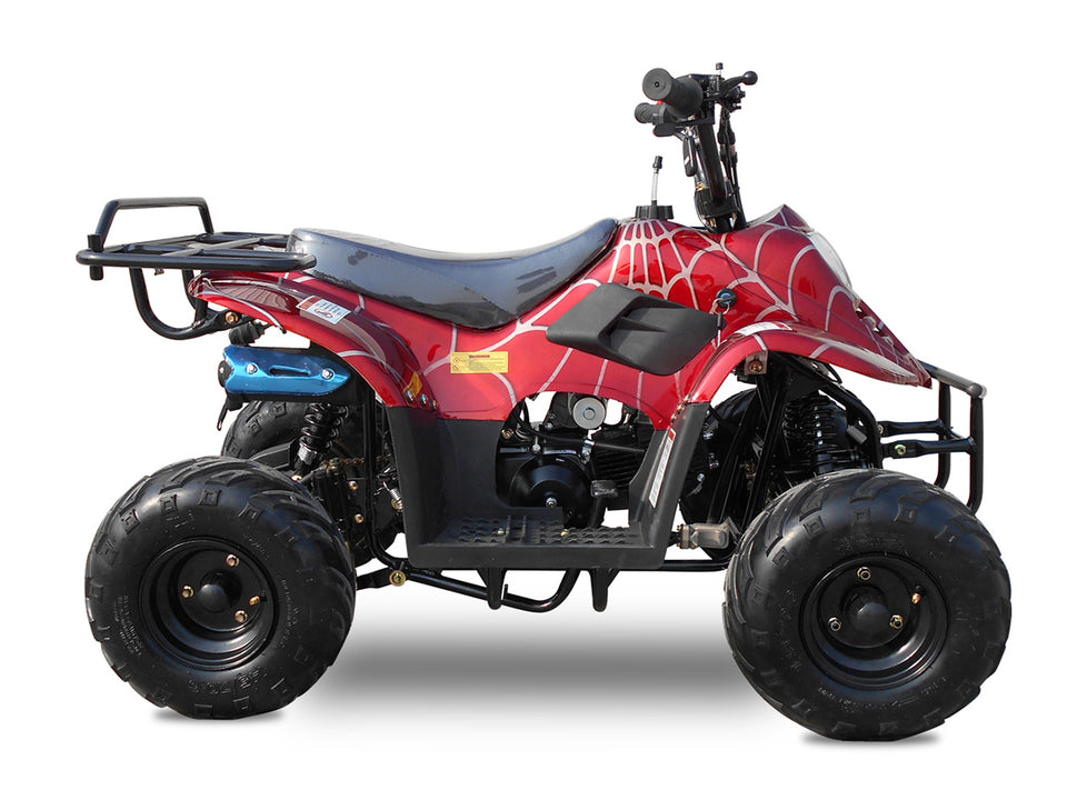 Rex 110cc ATV | 4-Stroke Automatic Transmission Spider Red