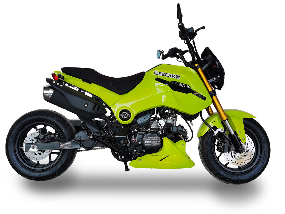 Venom x19R Fuerza | 125cc Motorcycle | 4-Speed Neon Yellow